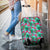 Tropical Strelitzia Blue Luggage Cover - Polynesian Pride