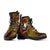 Yap Micronesia Leather Boots - Hibiscus Vintage - Polynesian Pride