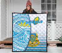Tuvalu Rugby Premium Quilt Special - Polynesian Pride