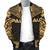 Palau Polynesian Chief Men's Bomber Jacket - Gold Version - Polynesian Pride