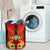 Guam Custom Personalised Laundry Baskets - Tribal Tuna Fish - Polynesian Pride
