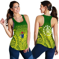 Cook Islands Premium Women's Racerback Tank A7 - Polynesian Pride