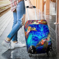 Tahiti Polynesian Luggage Cover - Coral Treasure - Polynesian Pride