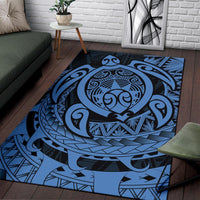 Hawaii Polynesian Turtle Rug - Pastel - Polynesian Pride