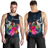 Vanuatu Polynesian Men's Tank Top - Tropical Flower - Polynesian Pride