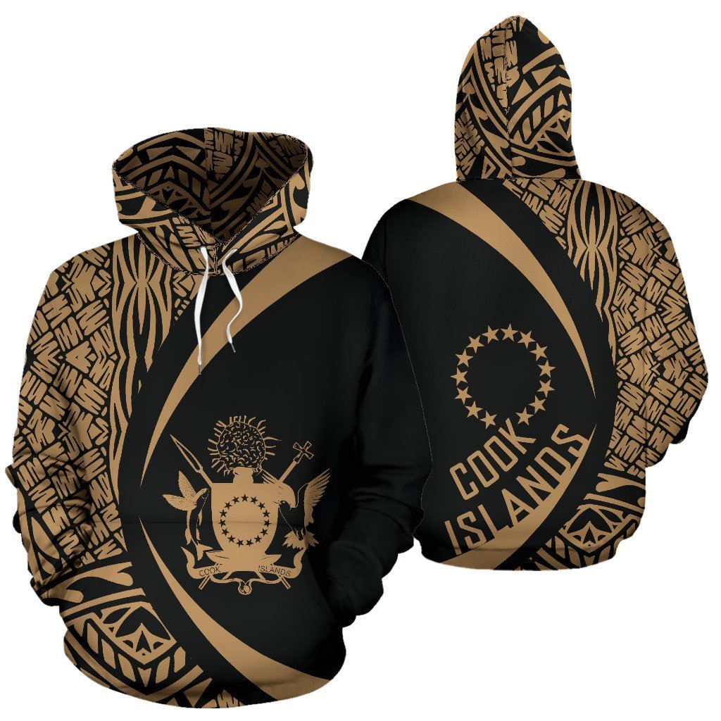 Cook Islands Polynesian Hoodie Circle Style 02 - Polynesian Pride