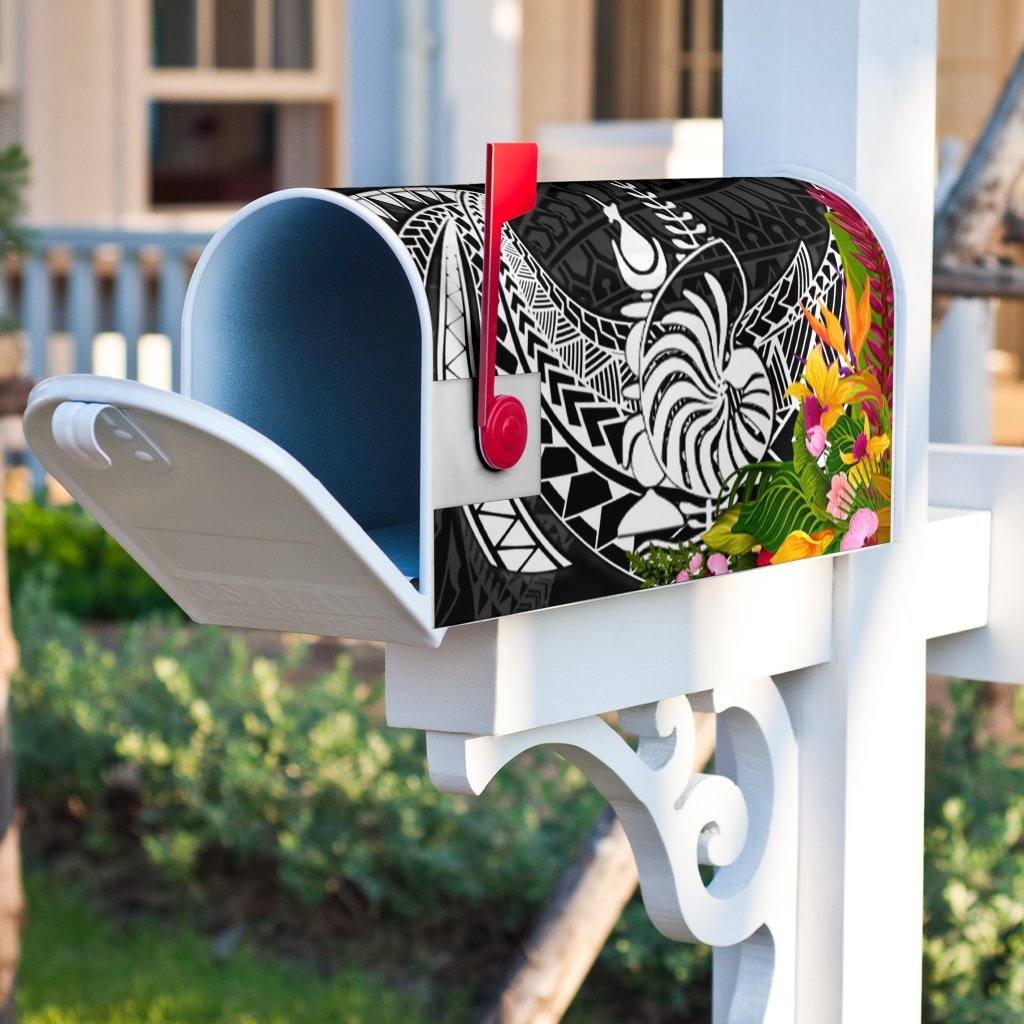 New Caledonia Mailbox Cover - Tropical Flowers Style - Polynesian Pride