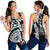 (Custom Personalised) Polynesian Guinea Women's Tank Top - Moana Maui Tattoo With Coat Of Arm Guinea White - Polynesian Pride