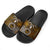 Pohnpei Custom Personalised Slide Sandals - Polynesian Boar Tusk Black - Polynesian Pride