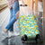Tropical Plumeria Blue Luggage Cover - Polynesian Pride