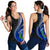 Pohnpei Women's Racerback Tank Kanaloa Tatau (Black) - Polynesian Pride