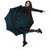 Seal Of Hawaii Umbrella Blue - Circle Style - Polynesian Pride