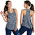 Polynesian Culture Blue White Women's Racerback Tank Top - Polynesian Pride
