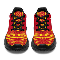 Papua New Guinea Chunky Sneakers - Polynesian Chief Flag Version - Polynesian Pride