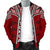 Tonga Polynesian Men's Bomber Jacket - Tongan Ngatu Pattern - Polynesian Pride