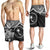 Chuuk Polynesian Short (Men) - White Turtle - Polynesian Pride