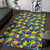 Tropical Pattern Mix Rug - Polynesian Pride