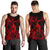 Polynesian Hawaii Men's Tank Top - Hula Girl Red Red - Polynesian Pride