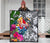 Tahiti Premium Quilt White - Turtle Plumeria Banana Leaf - Polynesian Pride