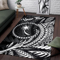 Chuuk State Area Rug - Custom Personalised Wings Style - Polynesian Pride