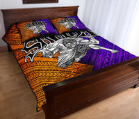 Samoa Quilt Bed Set - Warrior Style Polynesian Patterns - Polynesian Pride
