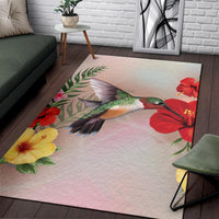 Hibiscus Bird Area Rug AH - Polynesian Pride