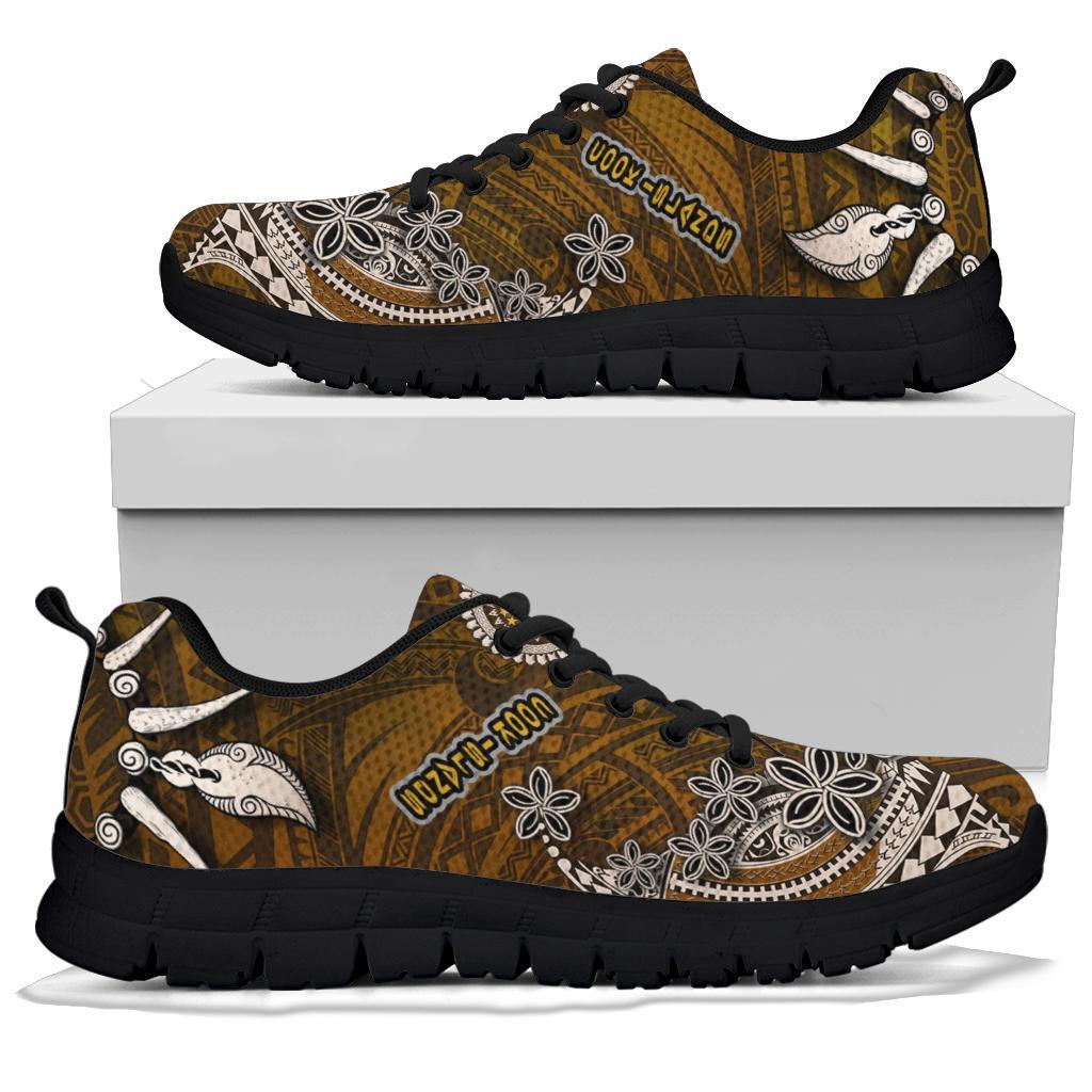 Cook Islands Sneakers - Polynesian Boar Tusk - Polynesian Pride