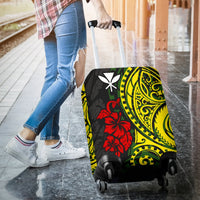 Hawaii Luggage Covers - Polynesian Patterns With Hibiscus Flowers - Polynesian Pride