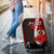 Vanuatu Polynesian Custom Personalised Luggage Covers - Coat Of Arm With Hibiscus - Polynesian Pride