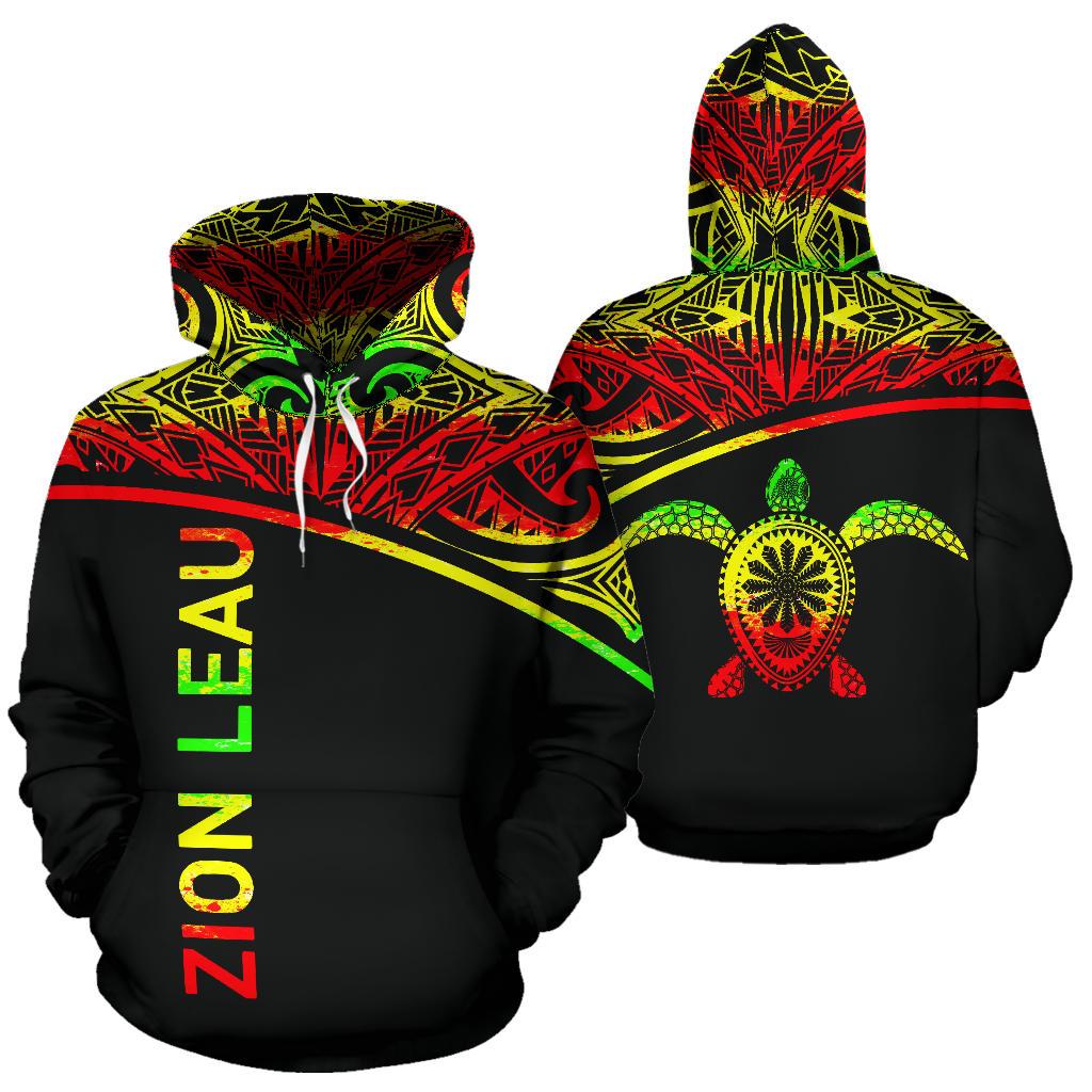 Zion leau All Over Hoodie PP1282 - Polynesian Pride