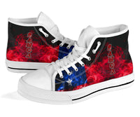 Samoa Polynesian High Top Shoes - Smoking Style - Polynesian Pride
