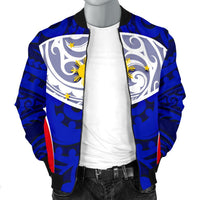 Philippines Men's Bomber Jacket - Polynesian Sport Style - Polynesian Pride