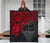 Guam Polynesian Premium Quilt - Guam Coat Of Arms & Red Turtle Hibiscus - Polynesian Pride