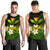 Kanaka Maoli (Hawaiian) Men's Tank Top, Polynesian Plumeria Banana Leaves Reggae - Polynesian Pride