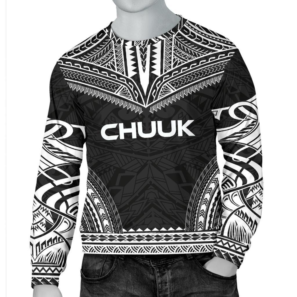 Chuuk Sweater - Polynesian Chief Black Version - Polynesian Pride