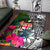 Fiji Area Rug - Turtle Plumeria Banana Leaf Crest - Polynesian Pride