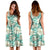 Hawaii Tropical Blue Midi Dress - Polynesian Pride