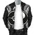 Yap Polynesian Men's Bomber Jacket Map Black - Polynesian Pride
