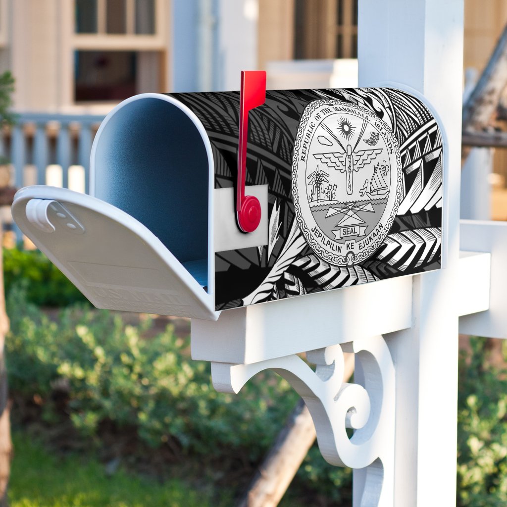 Marshall Islands Mailbox Cover - Custom Personalised Wings Style - Polynesian Pride