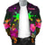 The Philippines Men's Bomber Jacket - Summer Hibiscus - Polynesian Pride