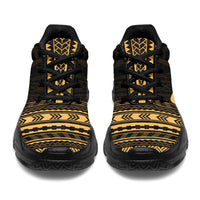 Guam Chunky Sneakers - Polynesian Chief Gold Version - Polynesian Pride