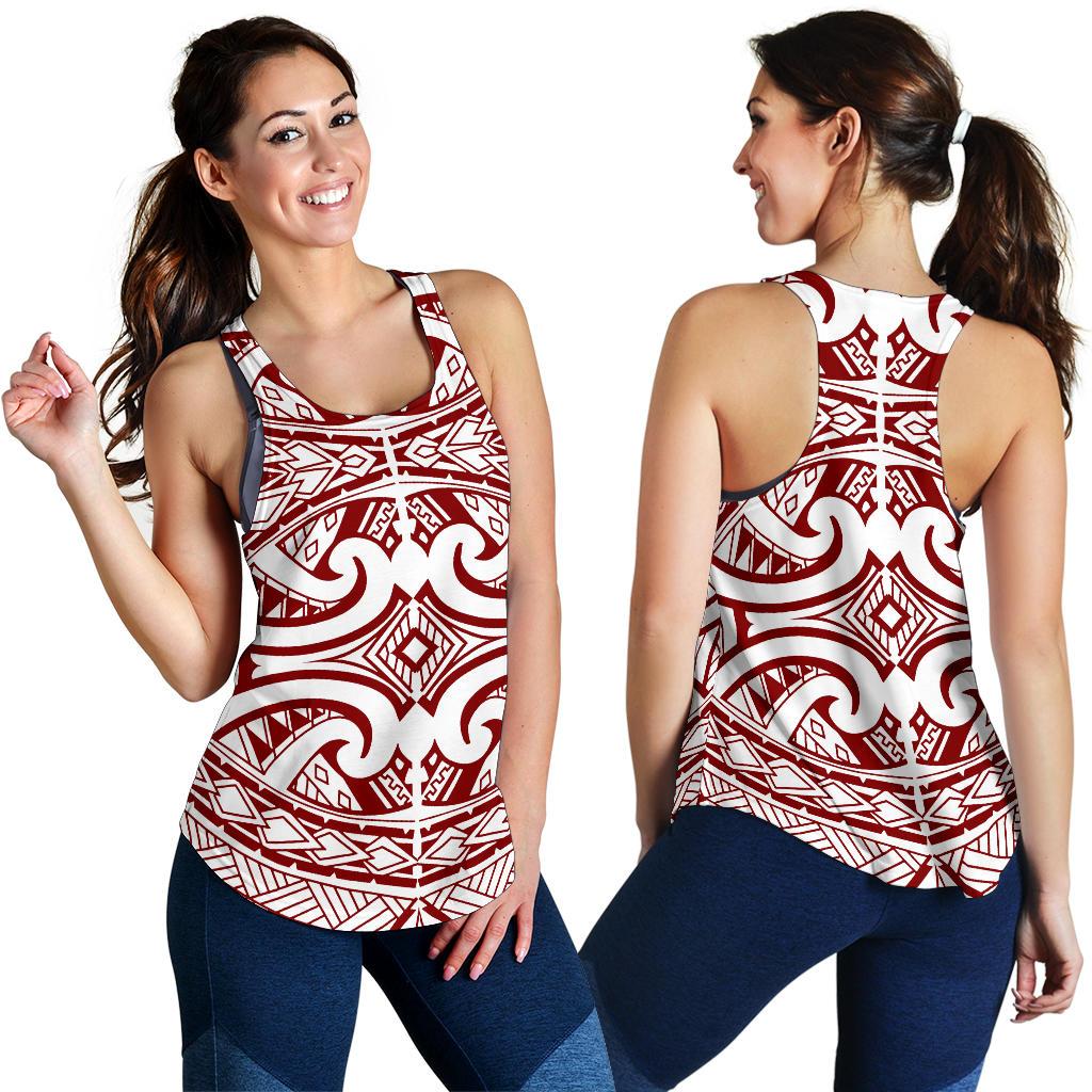 Polynesian Women Racerback Tank Top 20 - Polynesian Pride