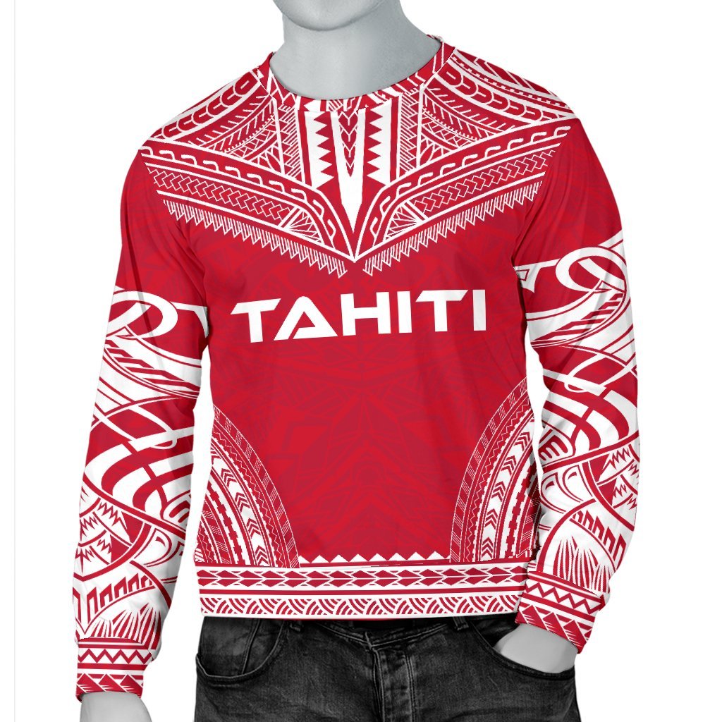 Tahiti Sweater - Polynesian Chief Flag Version - Polynesian Pride