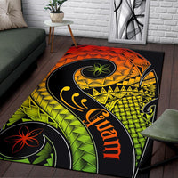 Guam Area Rug - Guam Polynesian Decorative Patterns - Polynesian Pride