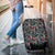 Tropical Strelitzia Black Luggage Cover - Polynesian Pride