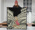 Hawaii Polynesian Hula Girl Wearing Plumeria Premium Quilt - Polynesian Pride