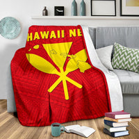 Hawaii Kanaka Polynesian Premium Blanket - Polynesian Pride