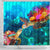 Palau Shower Curtain - Sea Turtle Coral Treasure - Polynesian Pride