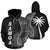 Samoa Polynesian Hoodie Coconut Tree Black Unisex Black - Polynesian Pride