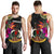 Vanuatu Men's Tank Top - Hibiscus Polynesian Pattern - Polynesian Pride